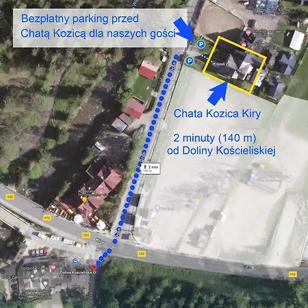 Privatunterkunft Kozica Kiry Kościelisko